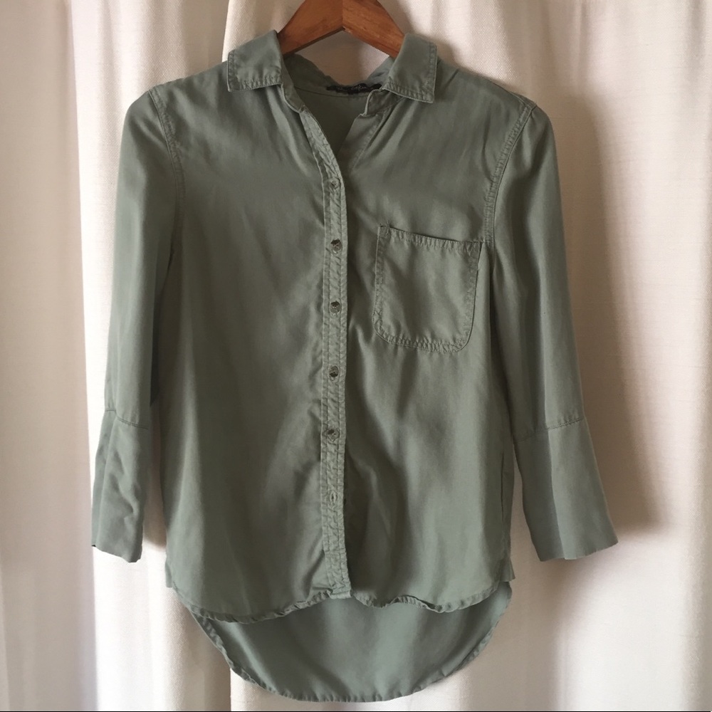 Army green top
